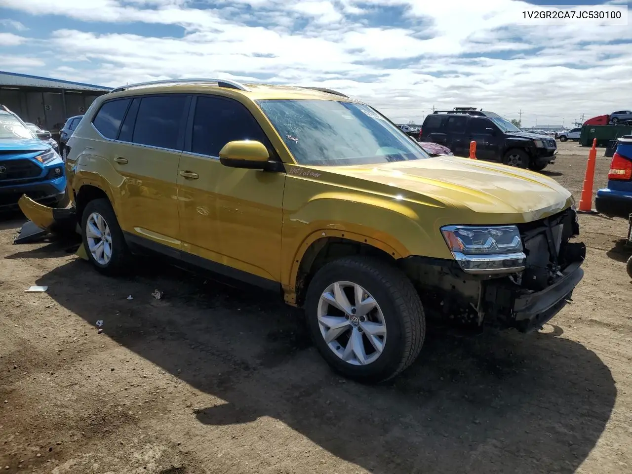 2018 Volkswagen Atlas S VIN: 1V2GR2CA7JC530100 Lot: 52398075