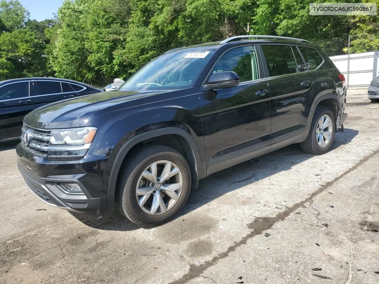 2018 Volkswagen Atlas Se VIN: 1V2CR2CA6JC590867 Lot: 56090215