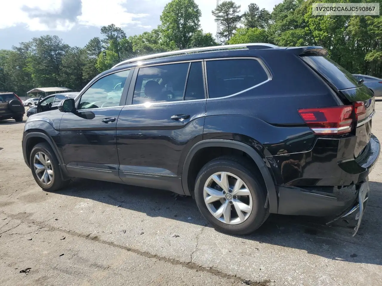 2018 Volkswagen Atlas Se VIN: 1V2CR2CA6JC590867 Lot: 56090215