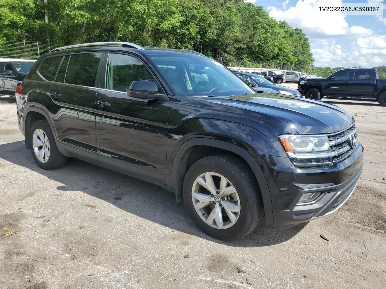 2018 Volkswagen Atlas Se VIN: 1V2CR2CA6JC590867 Lot: 56090215