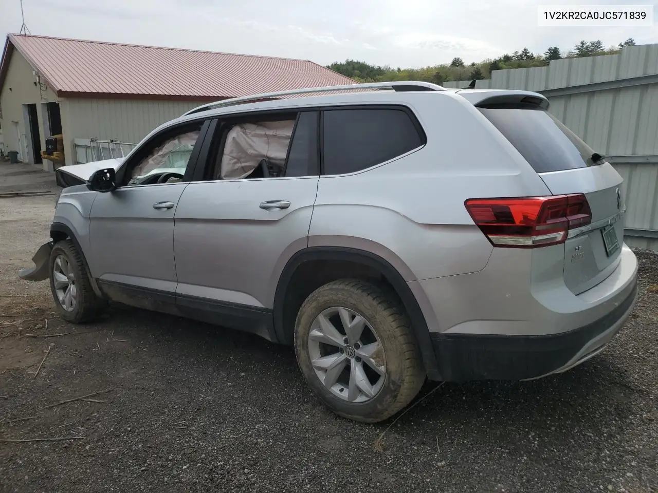2018 Volkswagen Atlas Se VIN: 1V2KR2CA0JC571839 Lot: 56370465