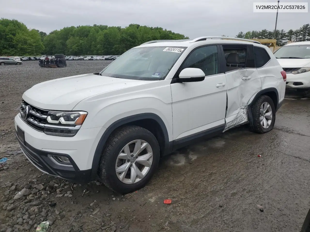 2018 Volkswagen Atlas Sel VIN: 1V2MR2CA7JC537826 Lot: 56534115