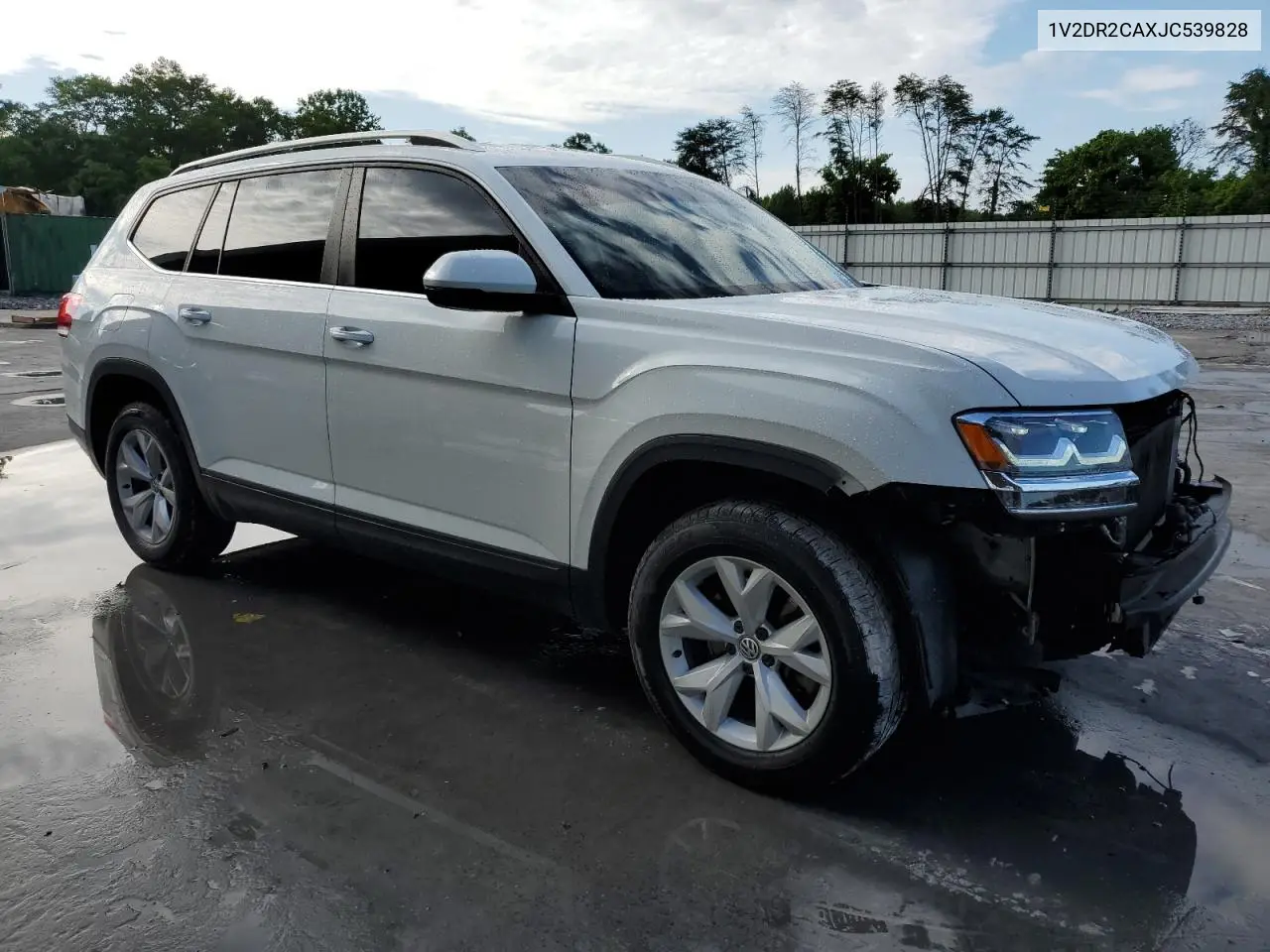 2018 Volkswagen Atlas Se VIN: 1V2DR2CAXJC539828 Lot: 56741065