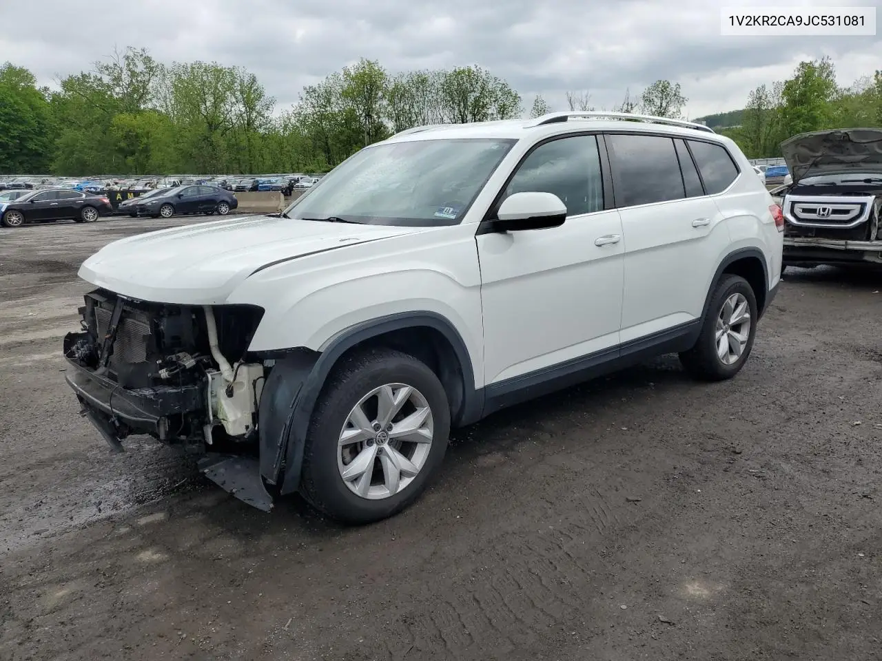 2018 Volkswagen Atlas Se VIN: 1V2KR2CA9JC531081 Lot: 56822955