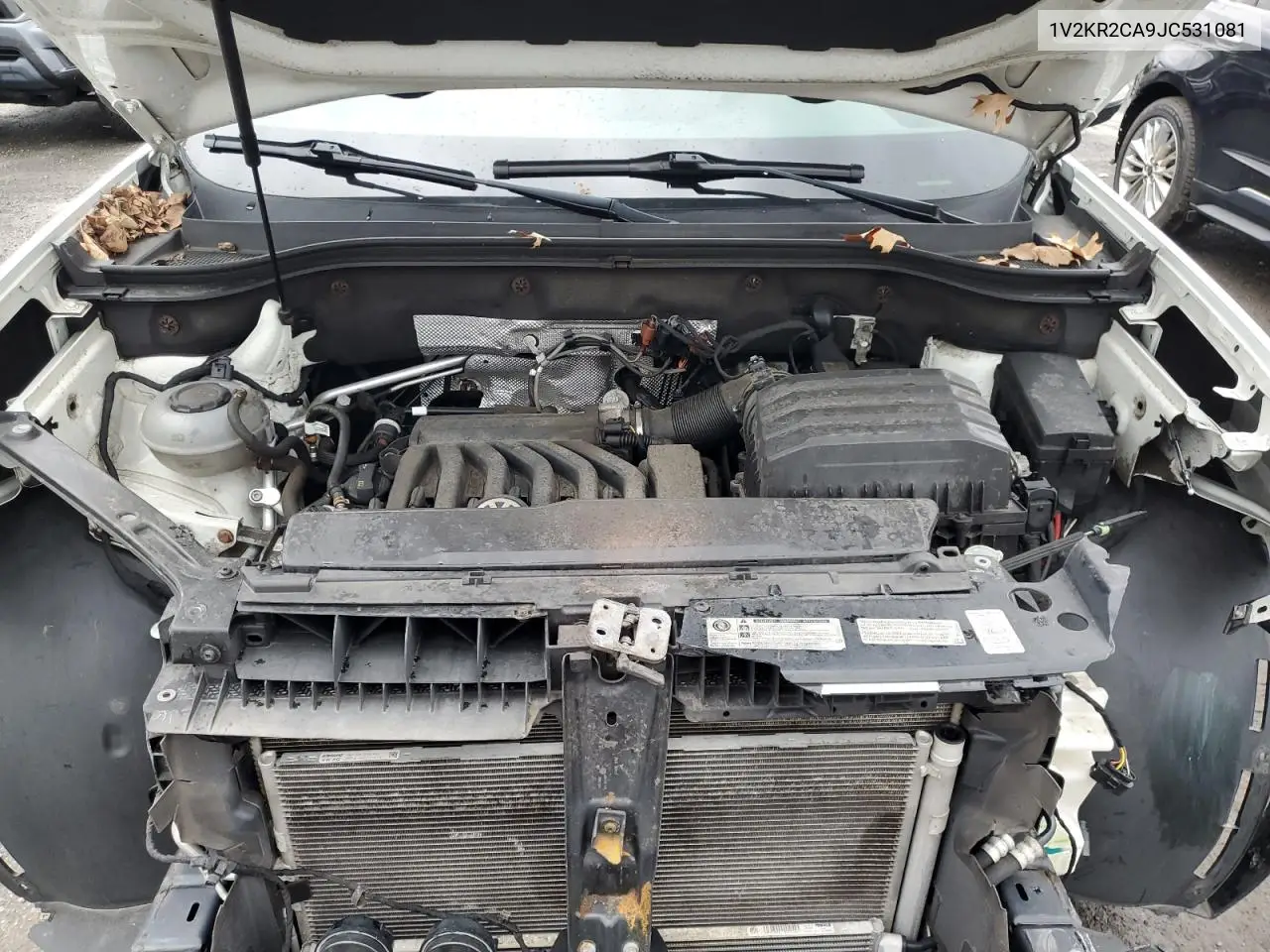 2018 Volkswagen Atlas Se VIN: 1V2KR2CA9JC531081 Lot: 56822955