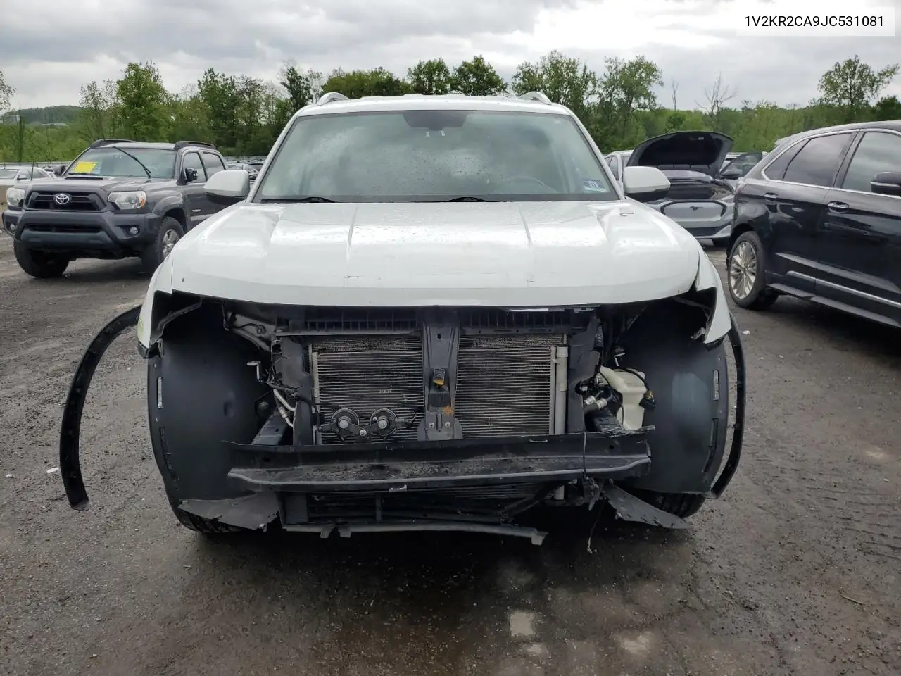 2018 Volkswagen Atlas Se VIN: 1V2KR2CA9JC531081 Lot: 56822955