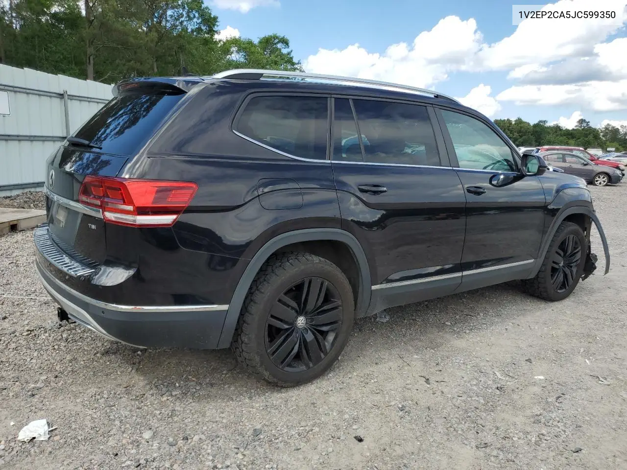 2018 Volkswagen Atlas Sel VIN: 1V2EP2CA5JC599350 Lot: 56845315