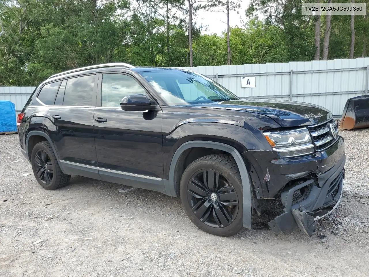 2018 Volkswagen Atlas Sel VIN: 1V2EP2CA5JC599350 Lot: 56845315