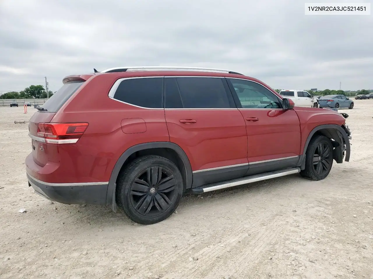 2018 Volkswagen Atlas Sel Premium VIN: 1V2NR2CA3JC521451 Lot: 56914555