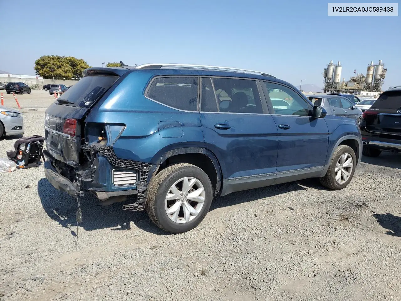 2018 Volkswagen Atlas Se VIN: 1V2LR2CA0JC589438 Lot: 59993935