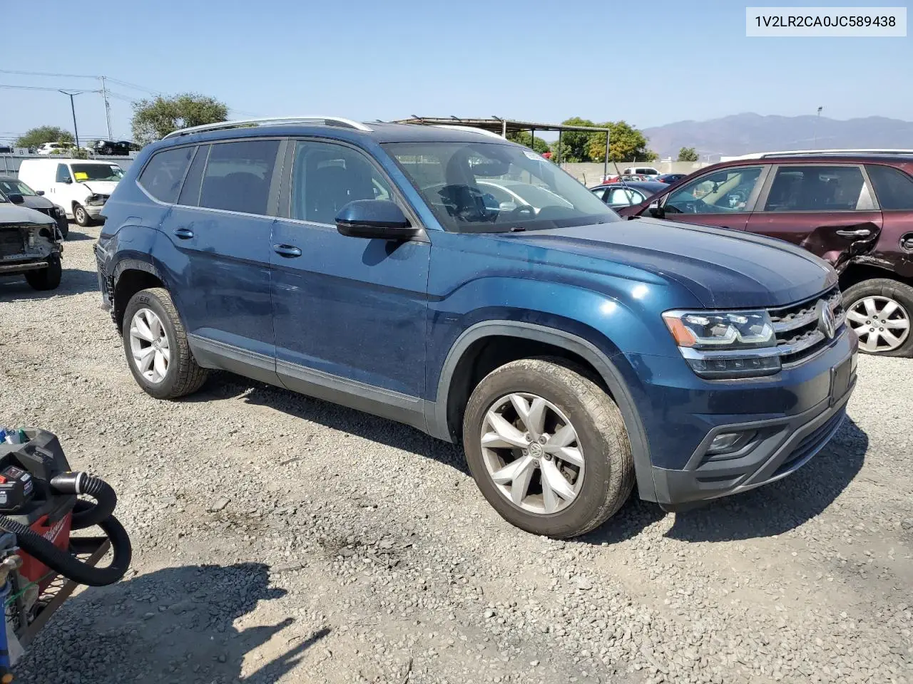 2018 Volkswagen Atlas Se VIN: 1V2LR2CA0JC589438 Lot: 59993935