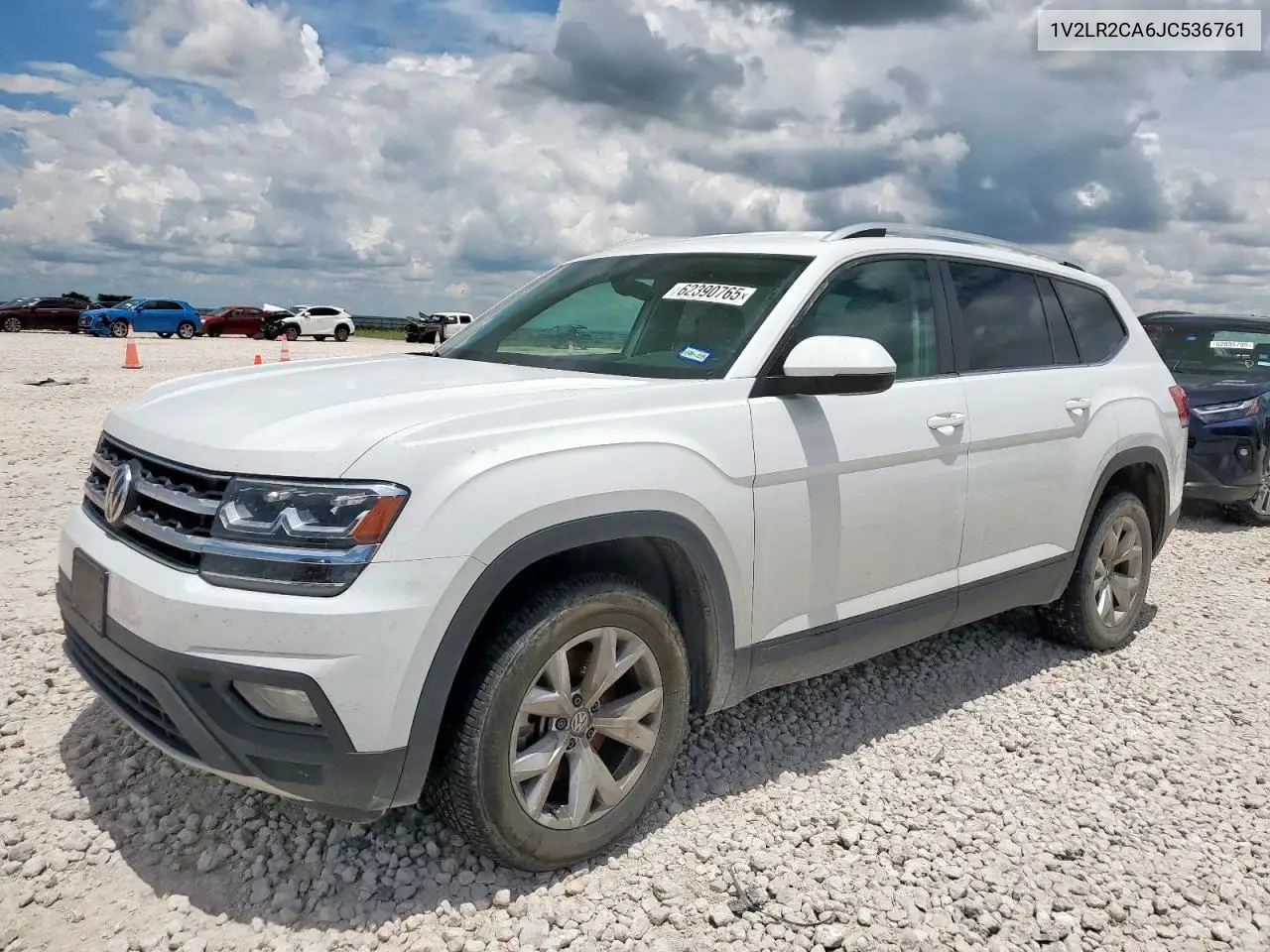 2018 Volkswagen Atlas Se VIN: 1V2LR2CA6JC536761 Lot: 62390765
