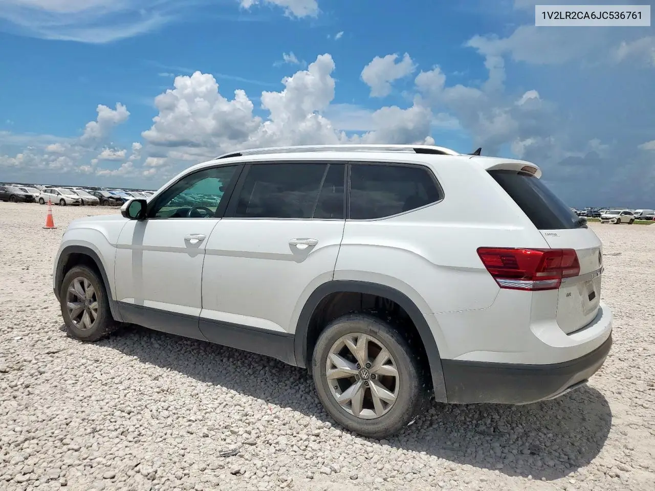 2018 Volkswagen Atlas Se VIN: 1V2LR2CA6JC536761 Lot: 62390765