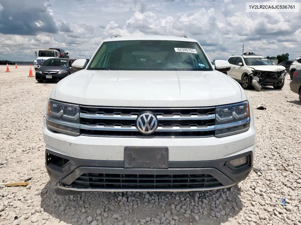 2018 Volkswagen Atlas Se VIN: 1V2LR2CA6JC536761 Lot: 62390765
