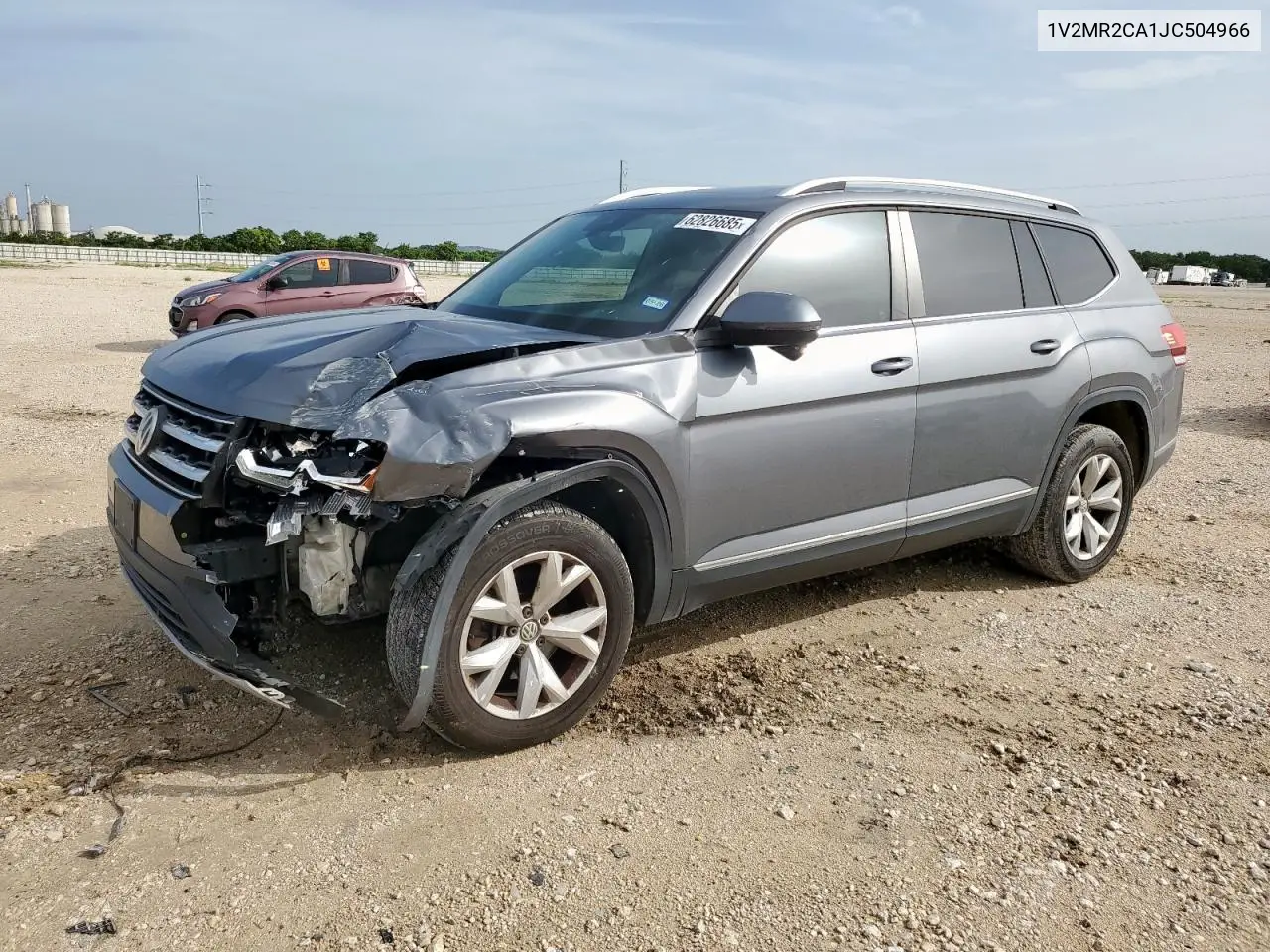2018 Volkswagen Atlas Sel VIN: 1V2MR2CA1JC504966 Lot: 62826685