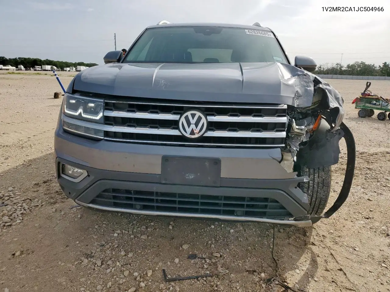 2018 Volkswagen Atlas Sel VIN: 1V2MR2CA1JC504966 Lot: 62826685