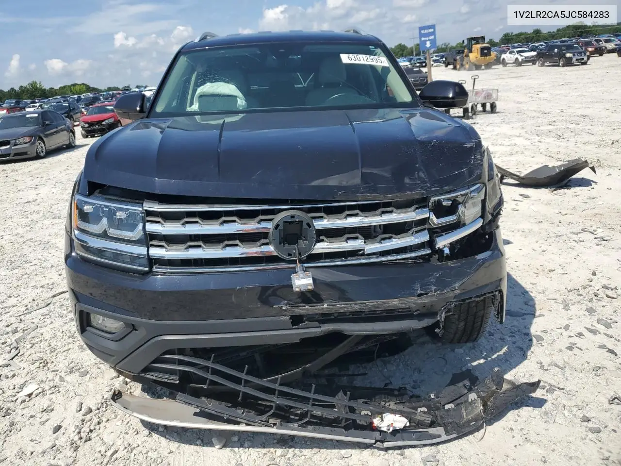 2018 Volkswagen Atlas Se VIN: 1V2LR2CA5JC584283 Lot: 63012995
