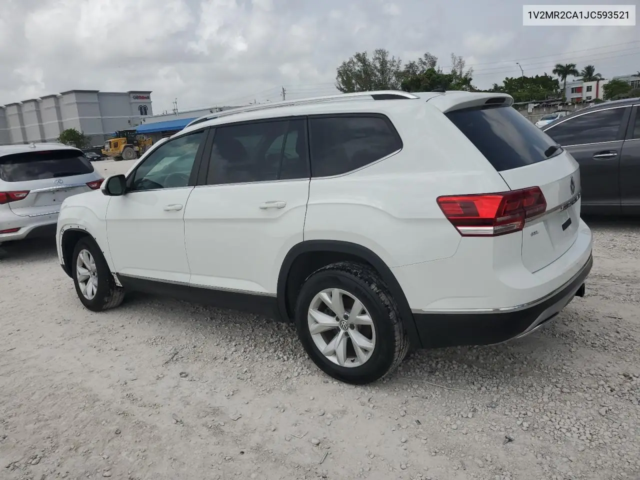 2018 Volkswagen Atlas Sel VIN: 1V2MR2CA1JC593521 Lot: 63039695