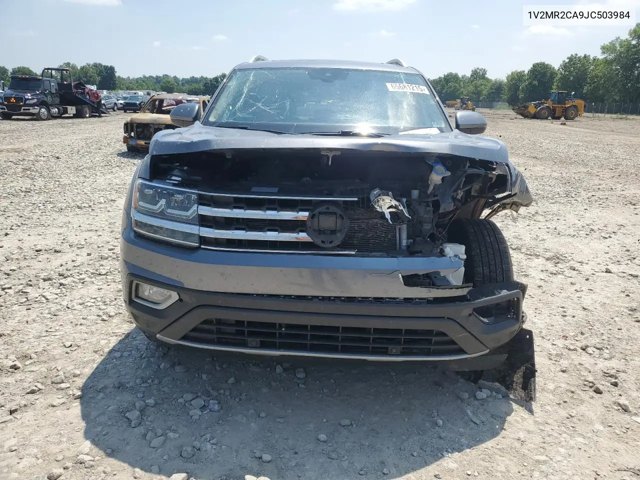 2018 Volkswagen Atlas Sel VIN: 1V2MR2CA9JC503984 Lot: 65681215