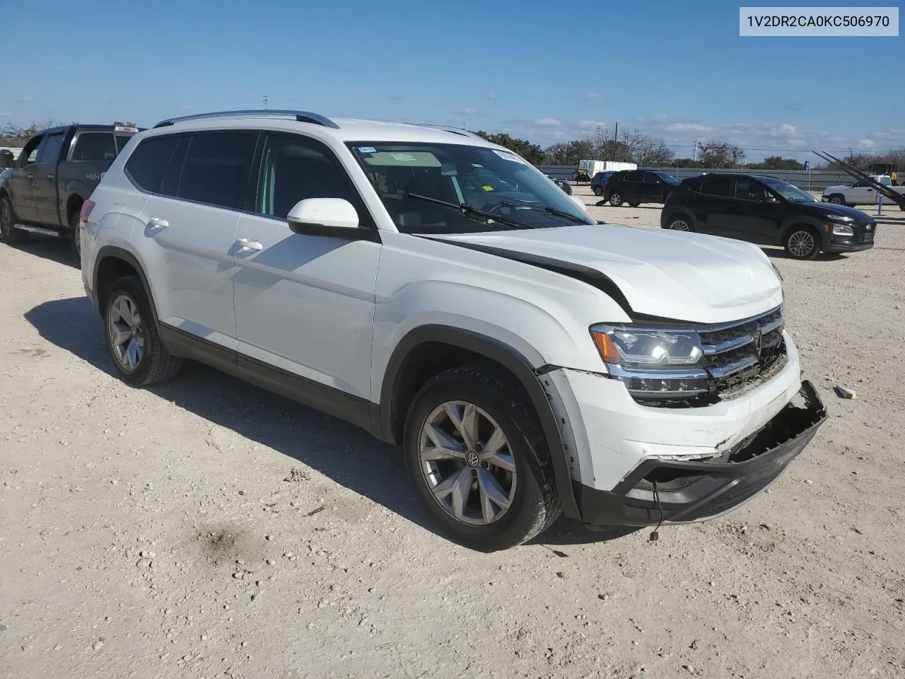 2019 Volkswagen Atlas Se VIN: 1V2DR2CA0KC506970 Lot: 43839485