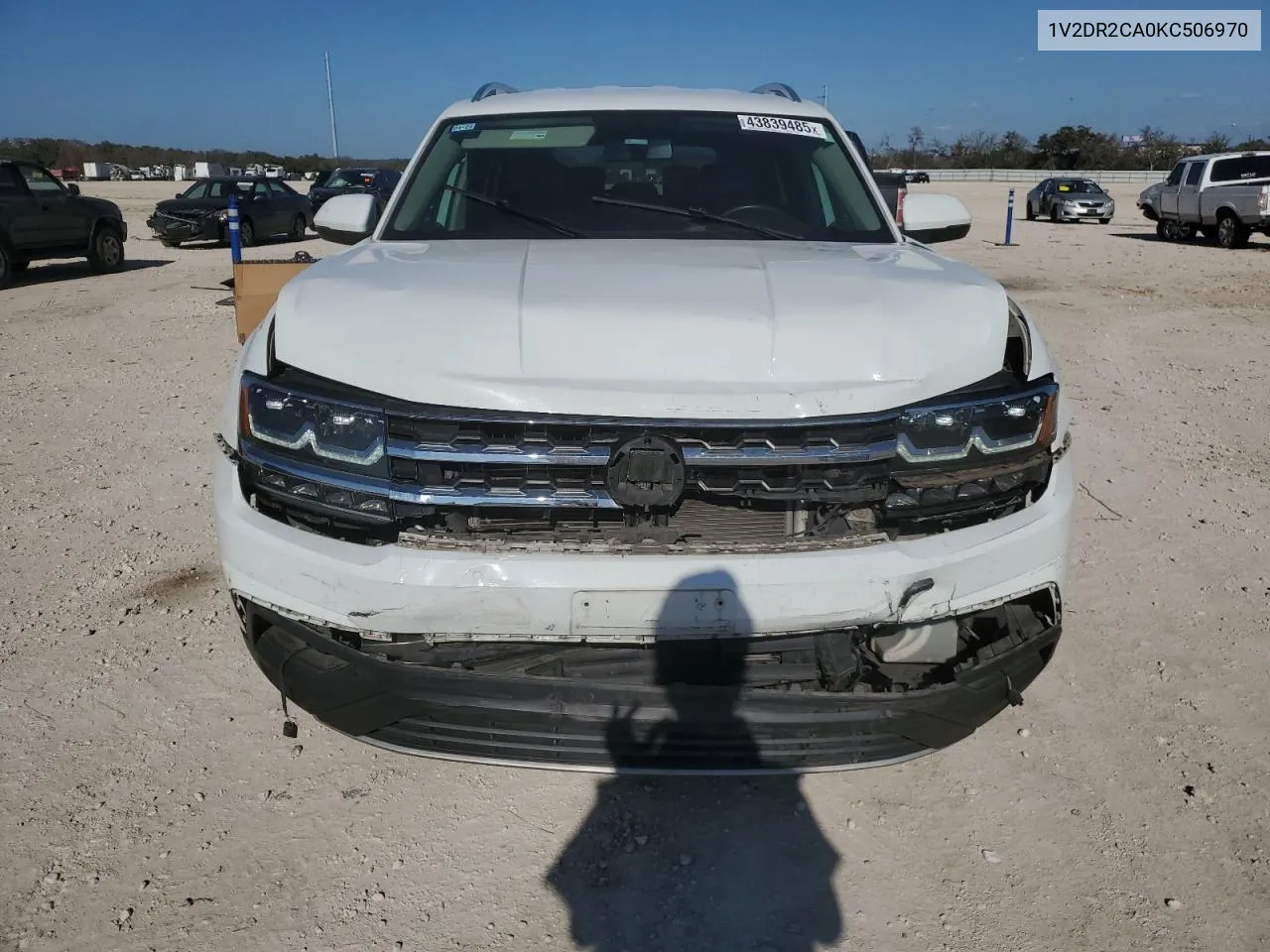2019 Volkswagen Atlas Se VIN: 1V2DR2CA0KC506970 Lot: 43839485