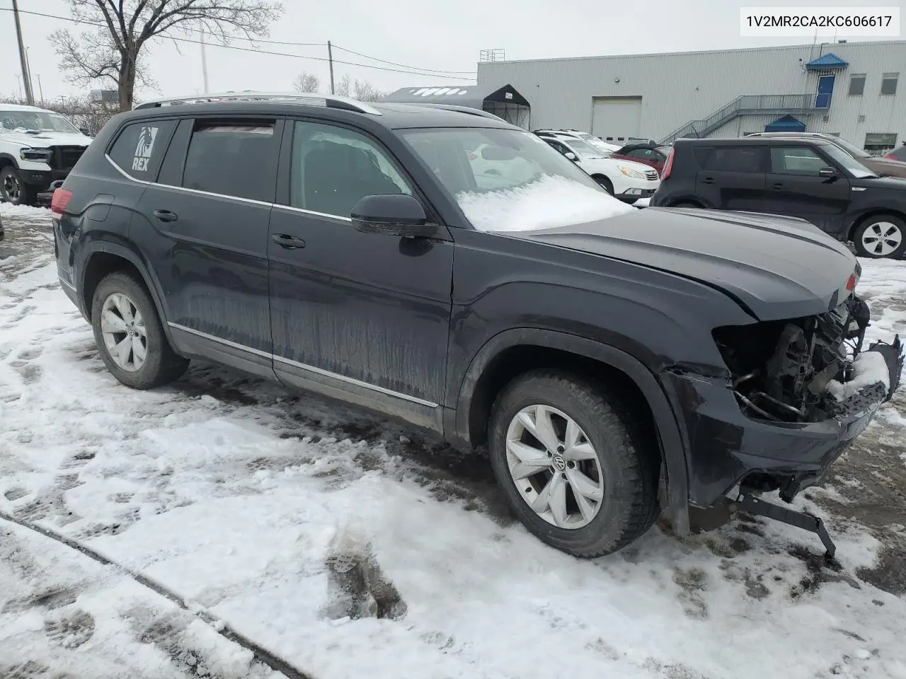 2019 Volkswagen Atlas Sel VIN: 1V2MR2CA2KC606617 Lot: 47283925