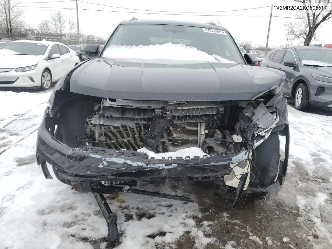 2019 Volkswagen Atlas Sel VIN: 1V2MR2CA2KC606617 Lot: 47283925