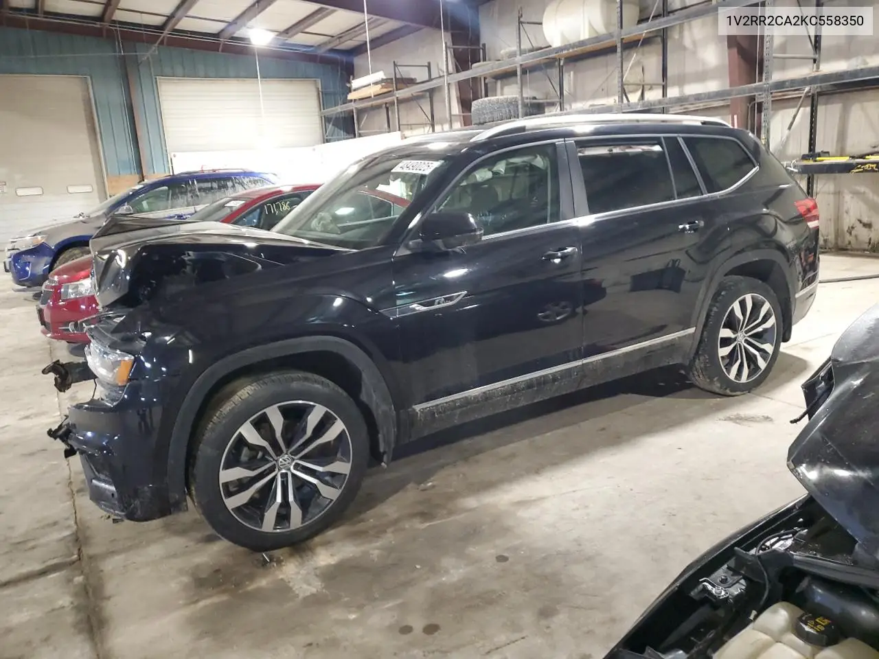 2019 Volkswagen Atlas Sel VIN: 1V2RR2CA2KC558350 Lot: 48490025