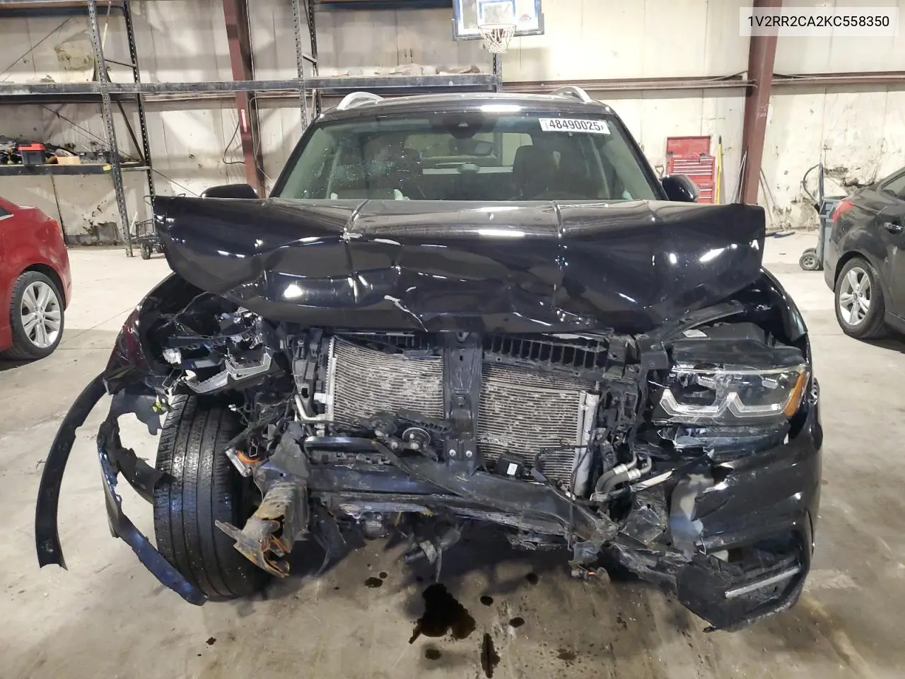 2019 Volkswagen Atlas Sel VIN: 1V2RR2CA2KC558350 Lot: 48490025