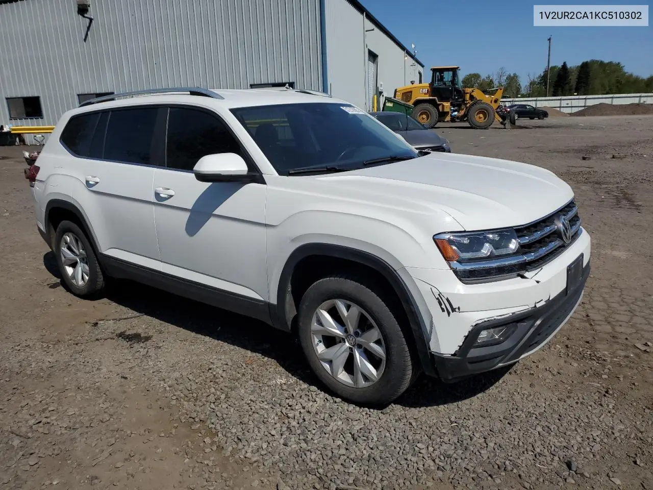 2019 Volkswagen Atlas Se VIN: 1V2UR2CA1KC510302 Lot: 51273985