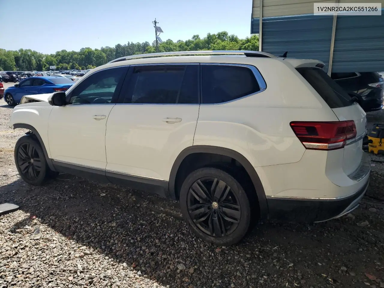 2019 Volkswagen Atlas Sel Premium VIN: 1V2NR2CA2KC551266 Lot: 53050755