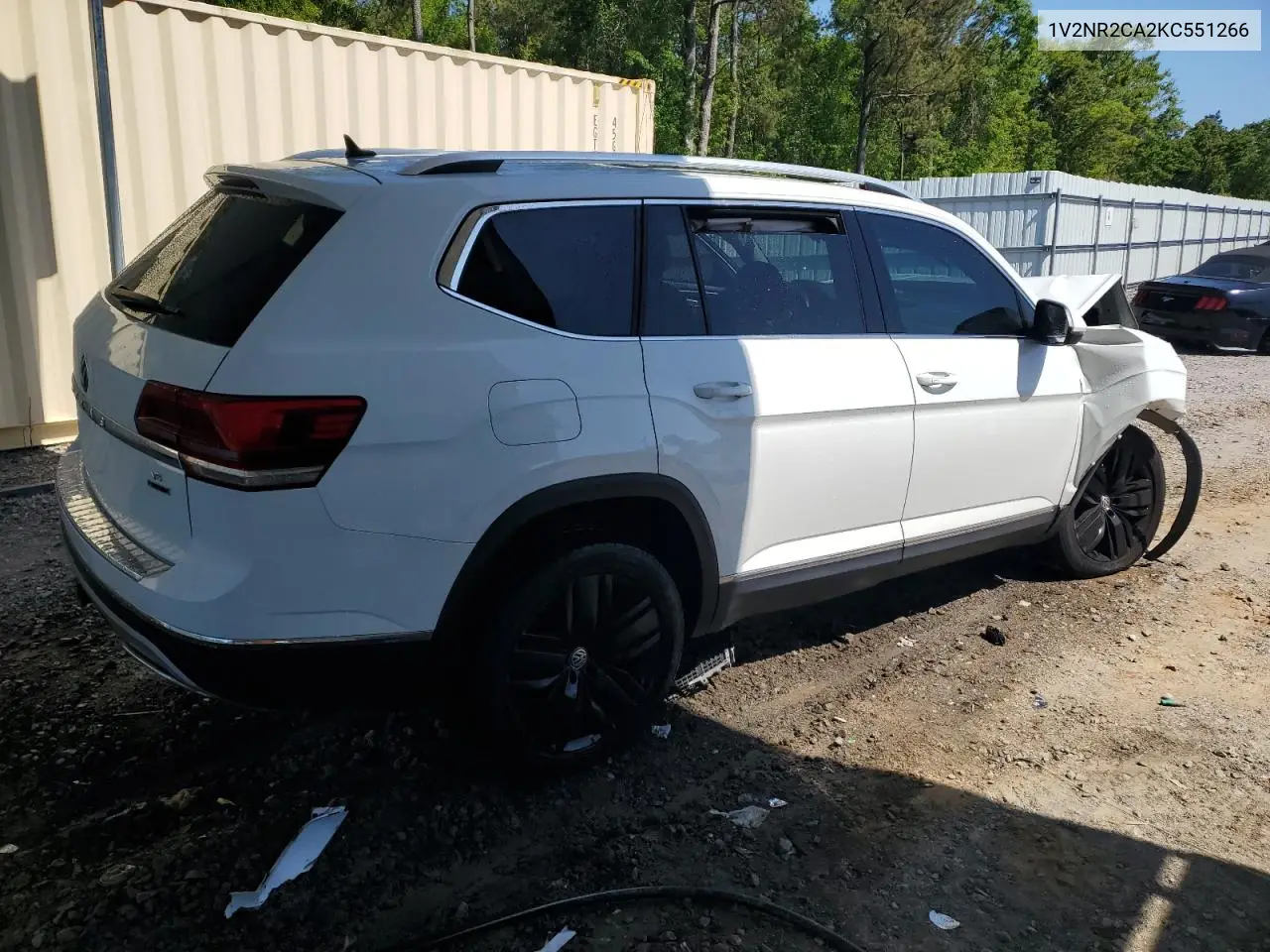 2019 Volkswagen Atlas Sel Premium VIN: 1V2NR2CA2KC551266 Lot: 53050755