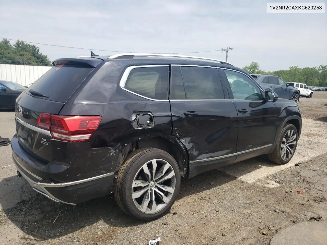 2019 Volkswagen Atlas Sel Premium VIN: 1V2NR2CAXKC620253 Lot: 56583635
