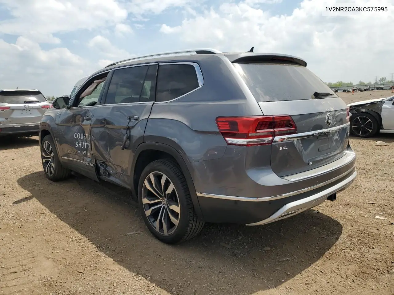 2019 Volkswagen Atlas Sel Premium VIN: 1V2NR2CA3KC575995 Lot: 56715085