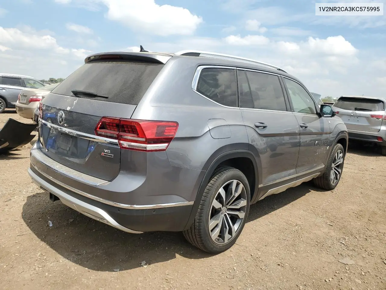 2019 Volkswagen Atlas Sel Premium VIN: 1V2NR2CA3KC575995 Lot: 56715085