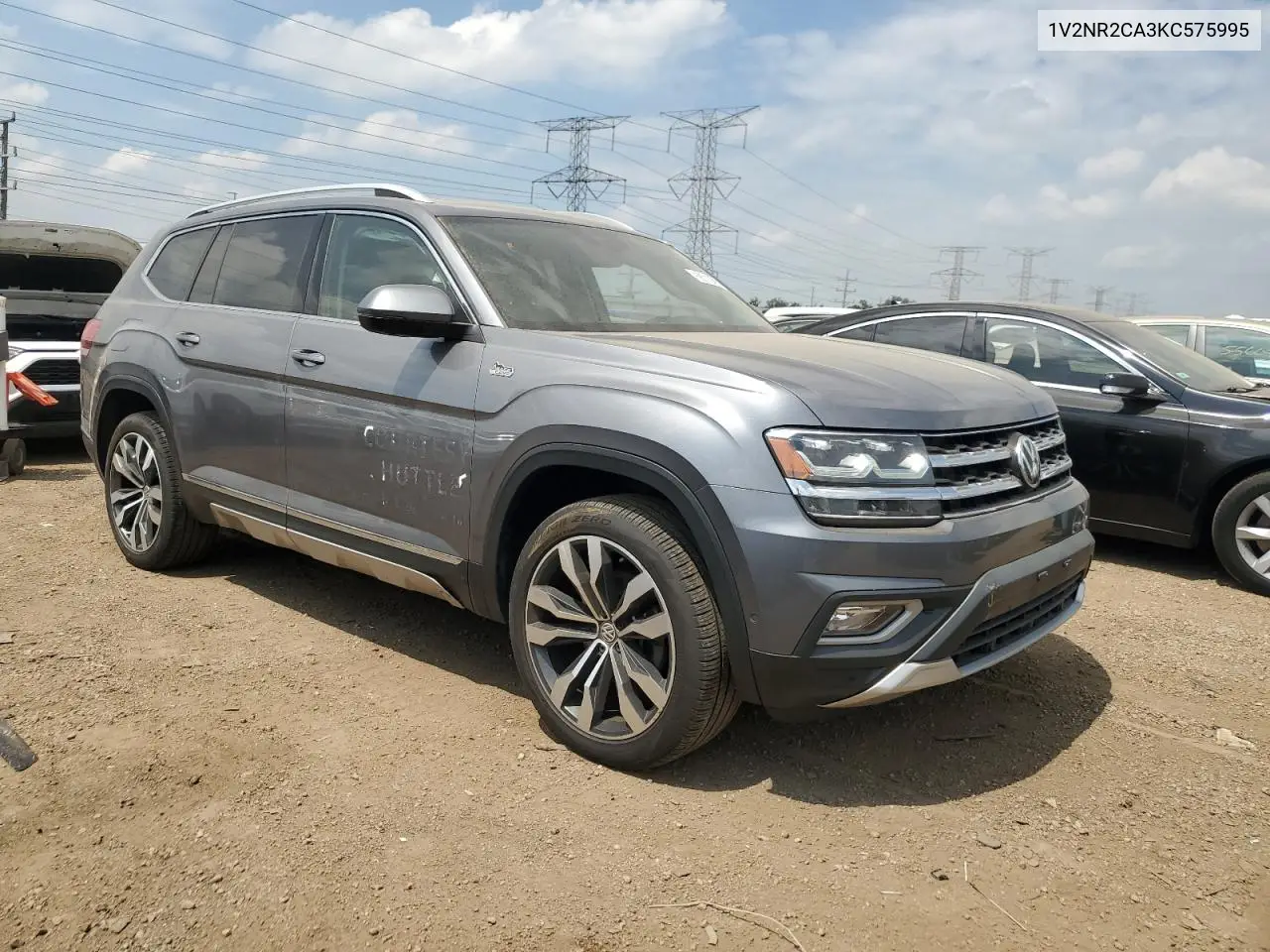 2019 Volkswagen Atlas Sel Premium VIN: 1V2NR2CA3KC575995 Lot: 56715085