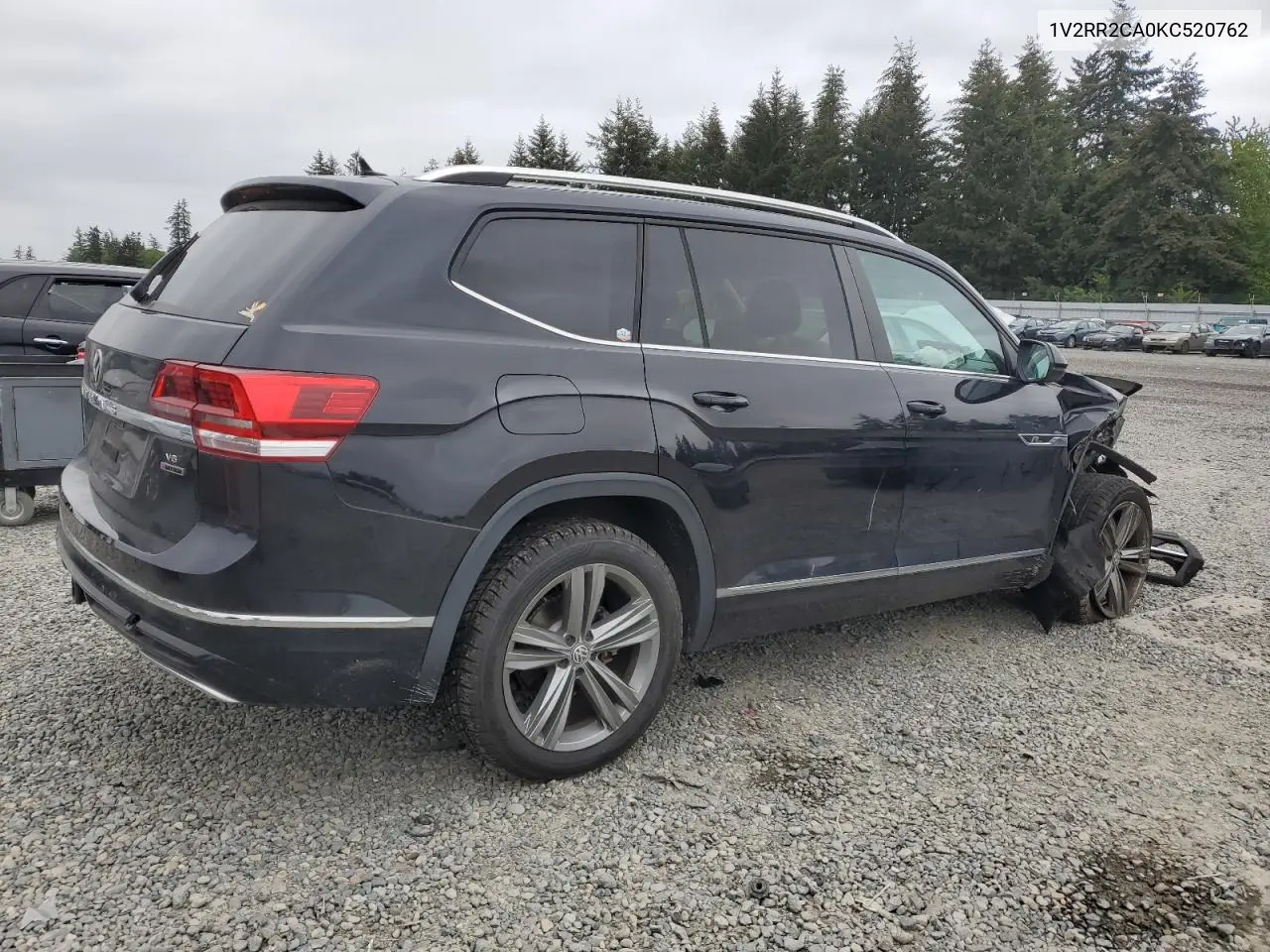 2019 Volkswagen Atlas Sel VIN: 1V2RR2CA0KC520762 Lot: 56938535