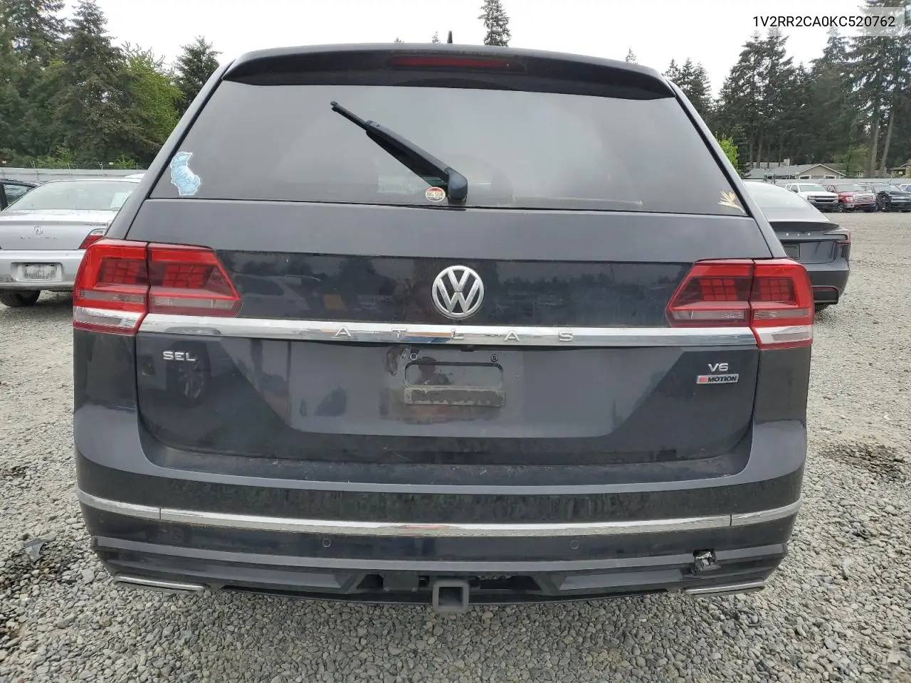 2019 Volkswagen Atlas Sel VIN: 1V2RR2CA0KC520762 Lot: 56938535
