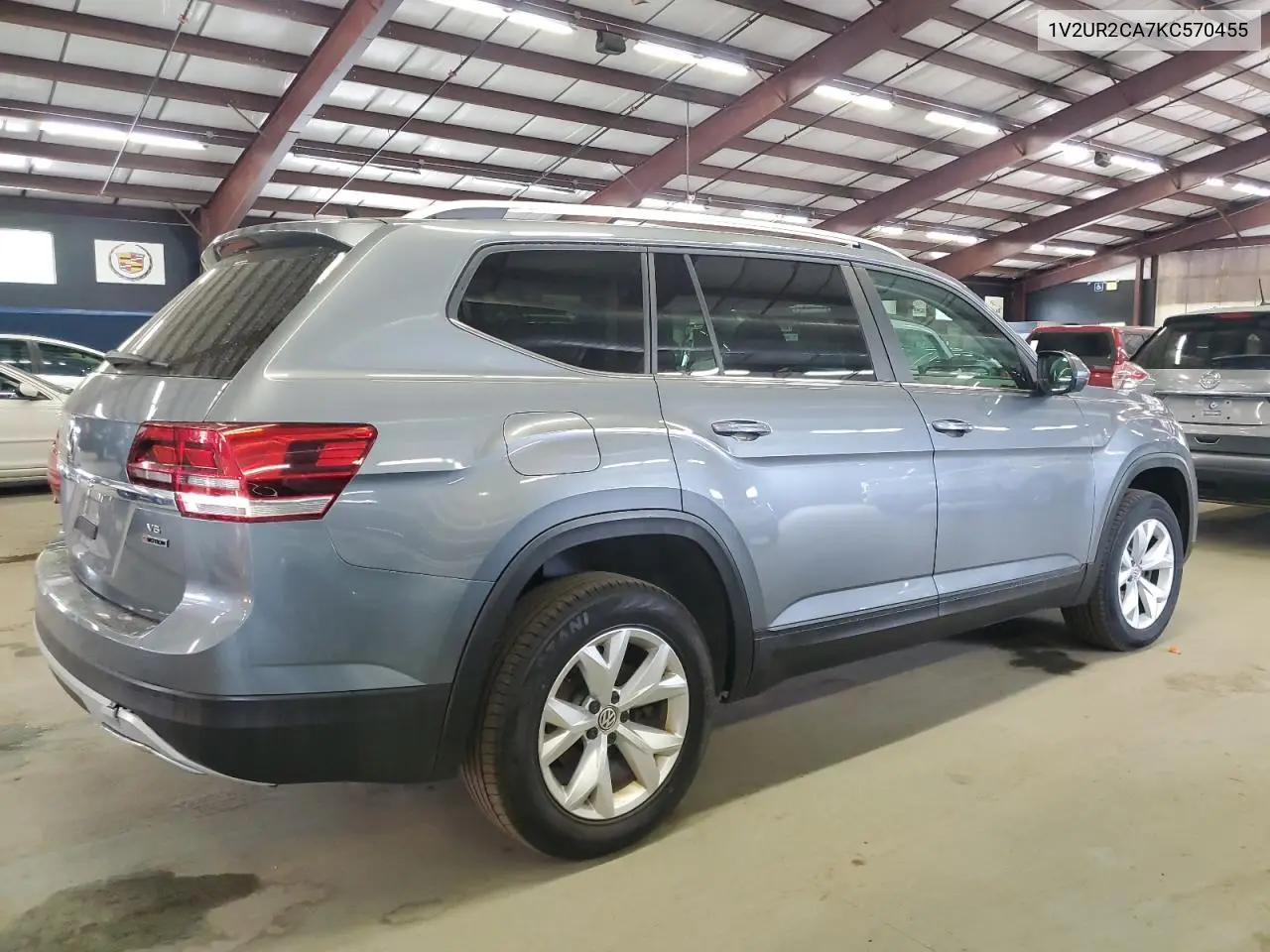 2019 Volkswagen Atlas Se VIN: 1V2UR2CA7KC570455 Lot: 57215295
