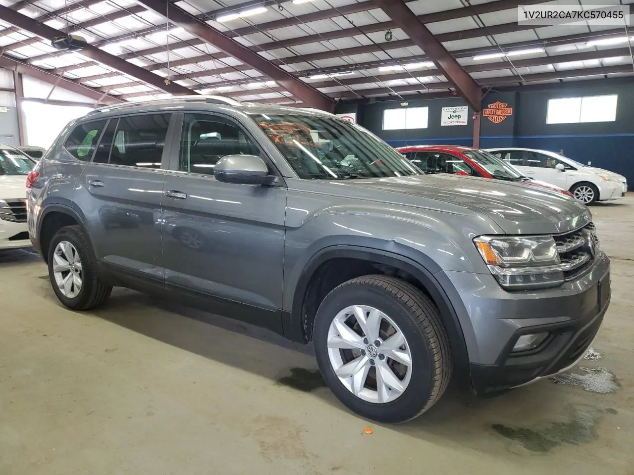 2019 Volkswagen Atlas Se VIN: 1V2UR2CA7KC570455 Lot: 57215295
