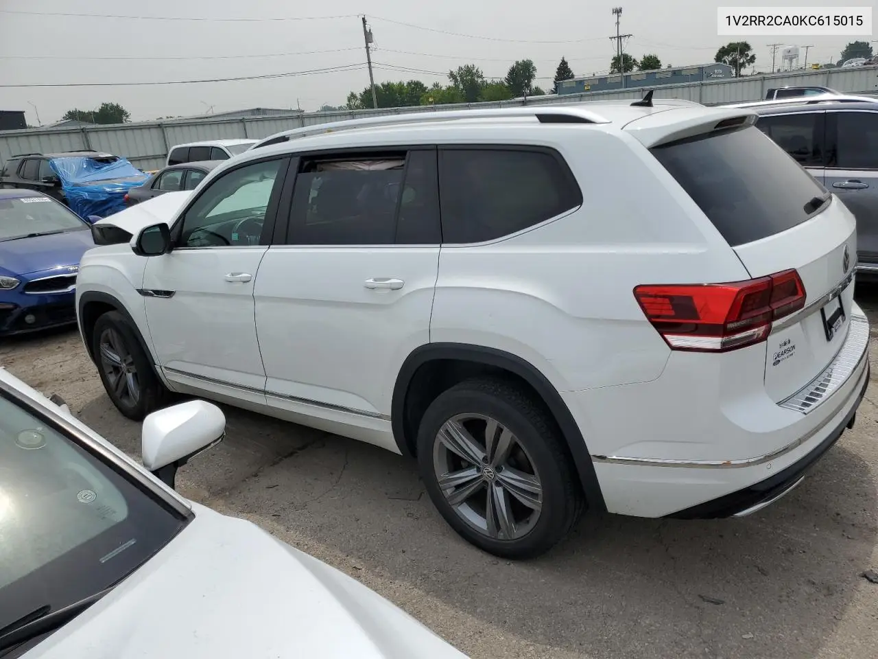 2019 Volkswagen Atlas Sel VIN: 1V2RR2CA0KC615015 Lot: 60494105