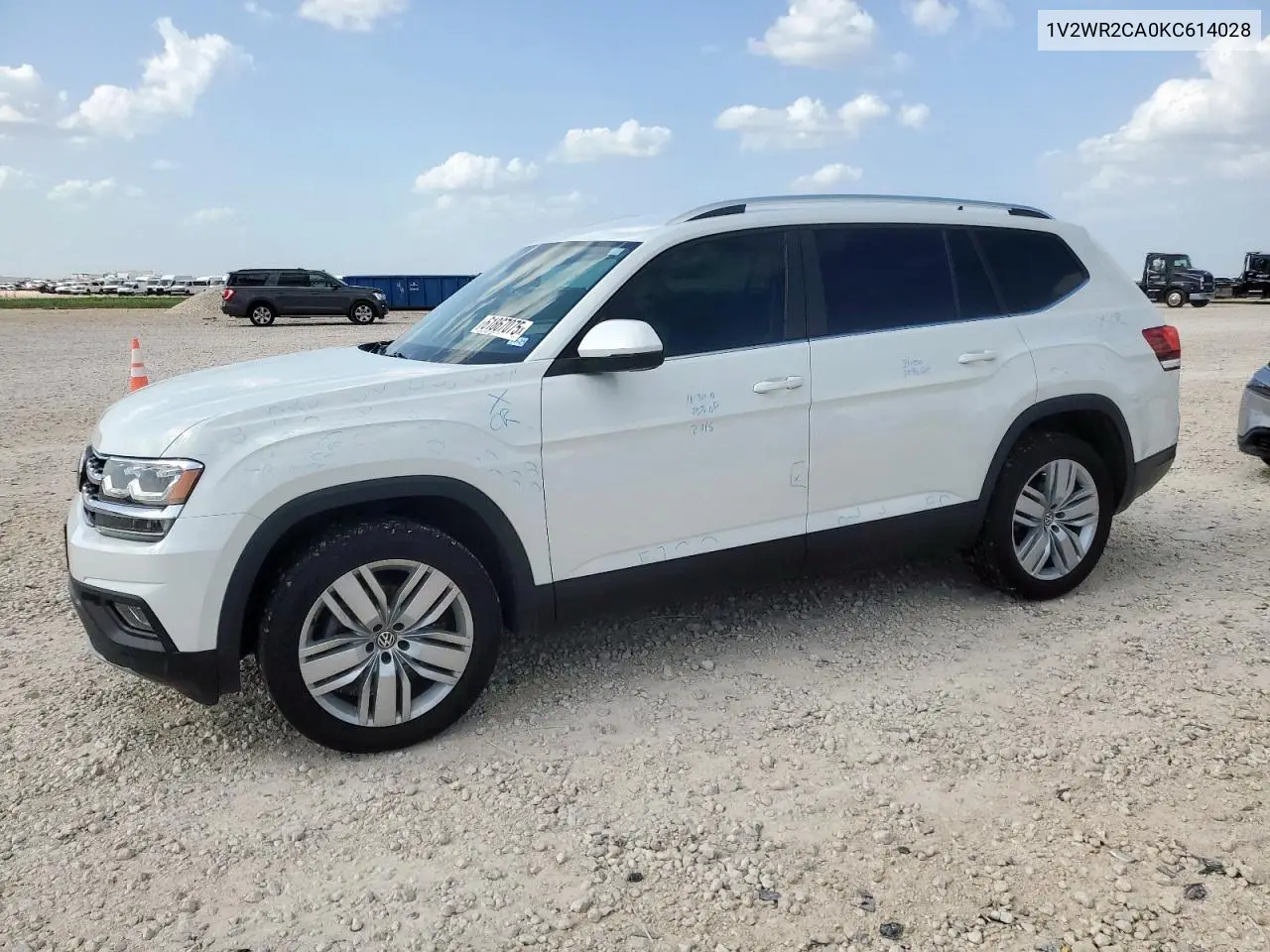 2019 Volkswagen Atlas Se VIN: 1V2WR2CA0KC614028 Lot: 61867075