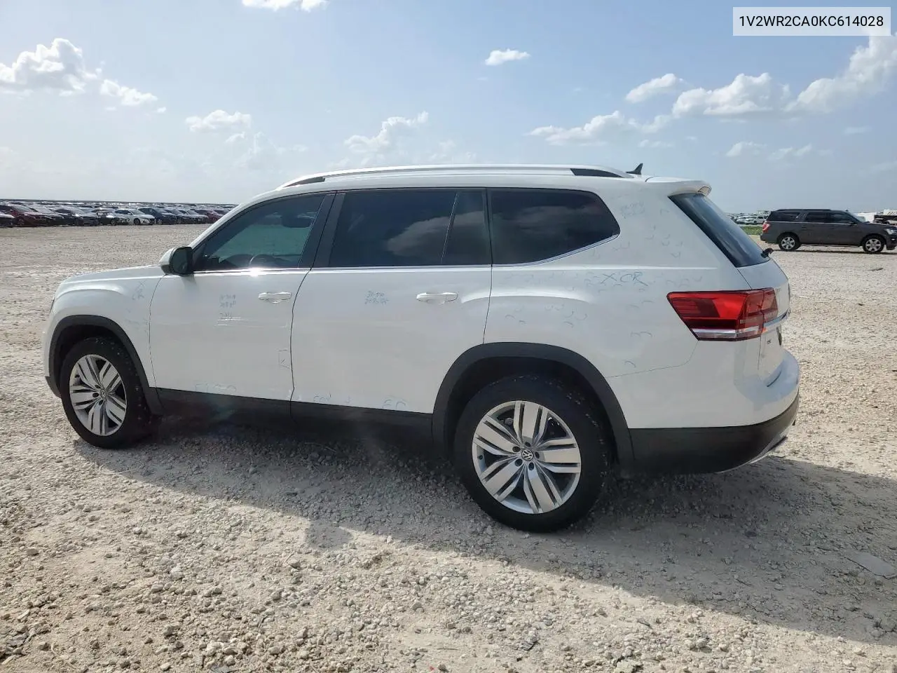 2019 Volkswagen Atlas Se VIN: 1V2WR2CA0KC614028 Lot: 61867075