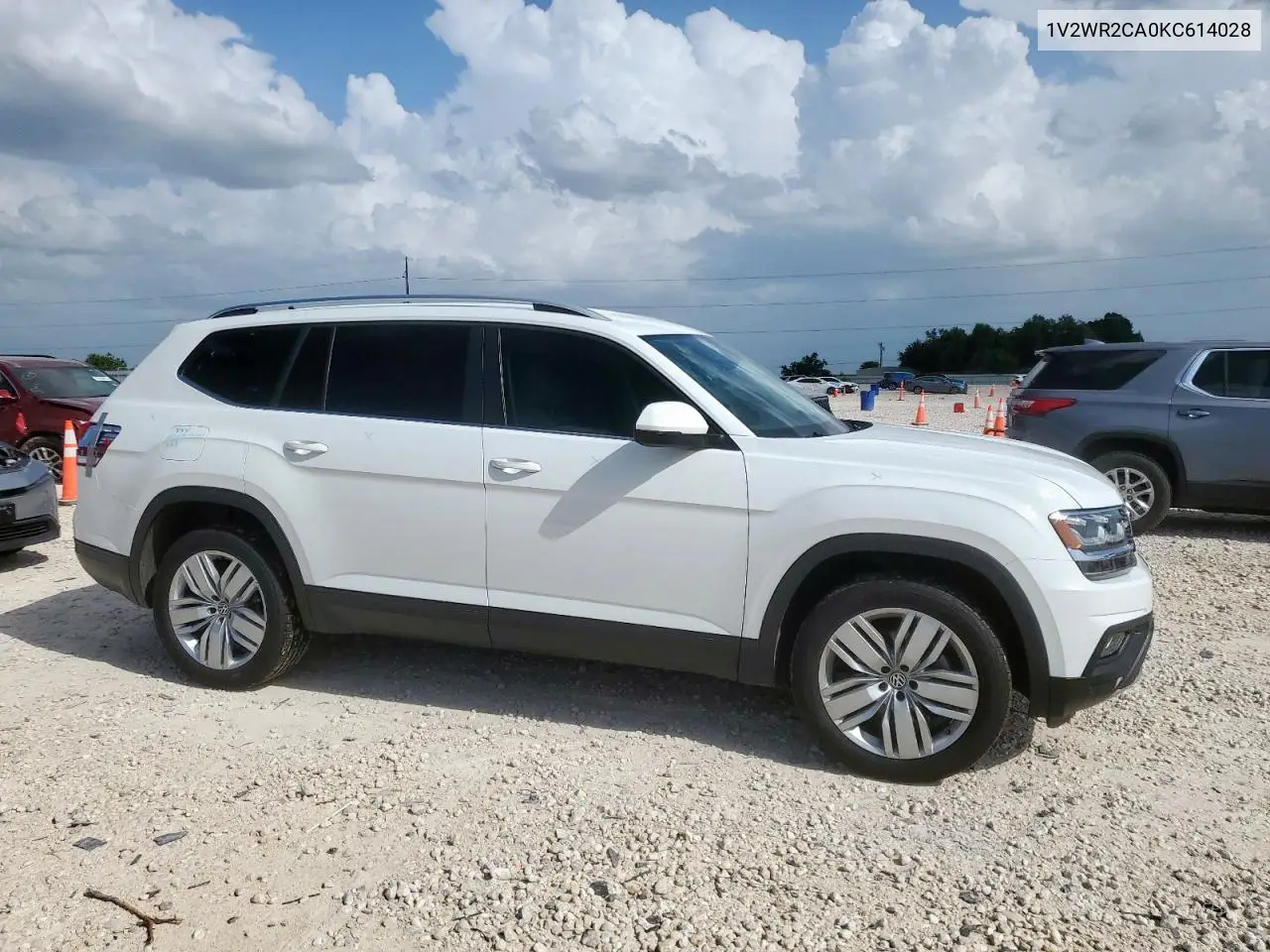 2019 Volkswagen Atlas Se VIN: 1V2WR2CA0KC614028 Lot: 61867075