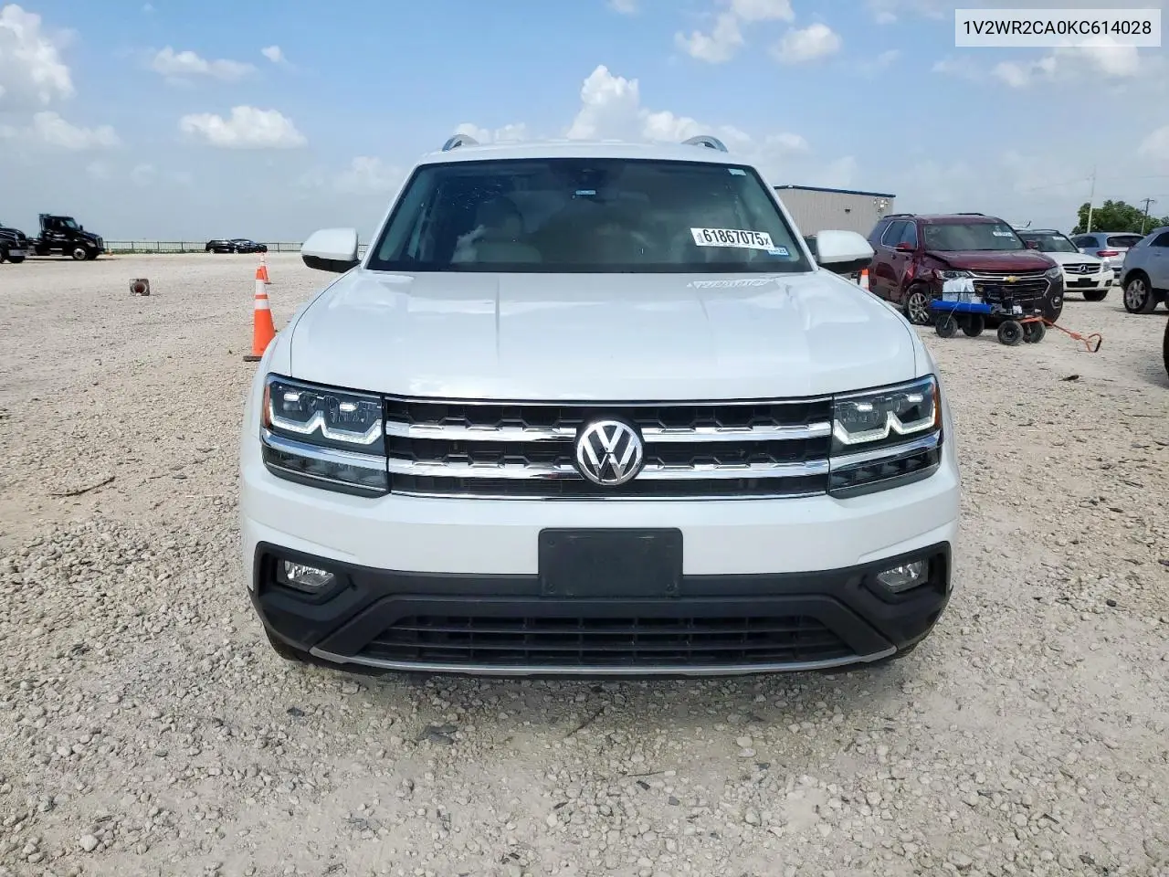 2019 Volkswagen Atlas Se VIN: 1V2WR2CA0KC614028 Lot: 61867075