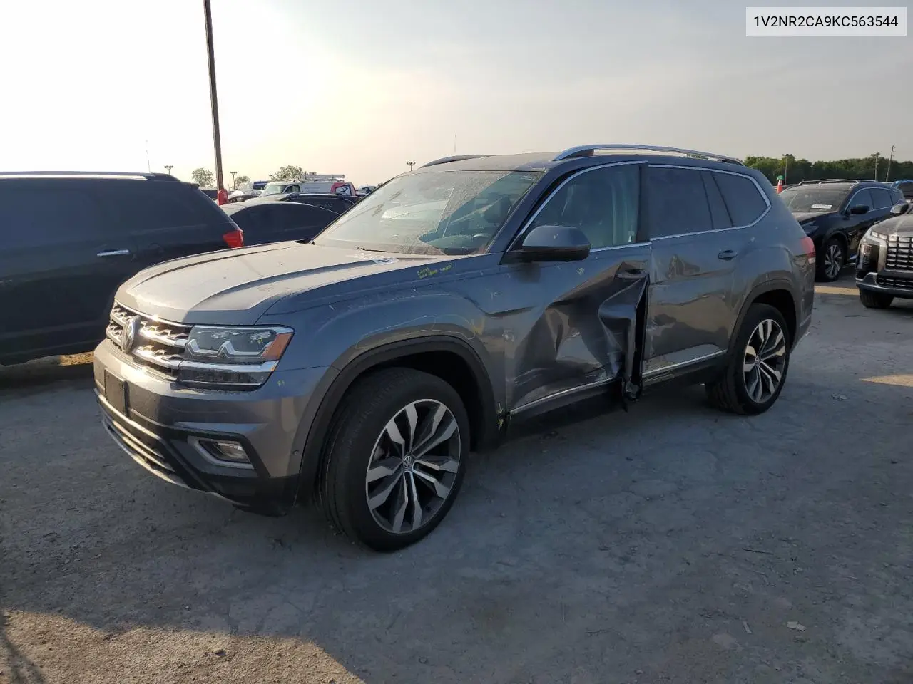 2019 Volkswagen Atlas Sel Premium VIN: 1V2NR2CA9KC563544 Lot: 61907995