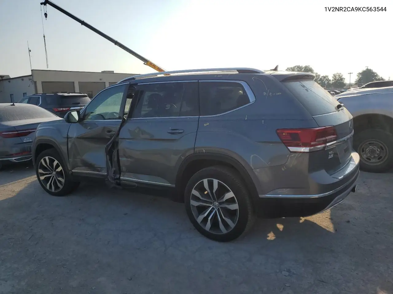 2019 Volkswagen Atlas Sel Premium VIN: 1V2NR2CA9KC563544 Lot: 61907995