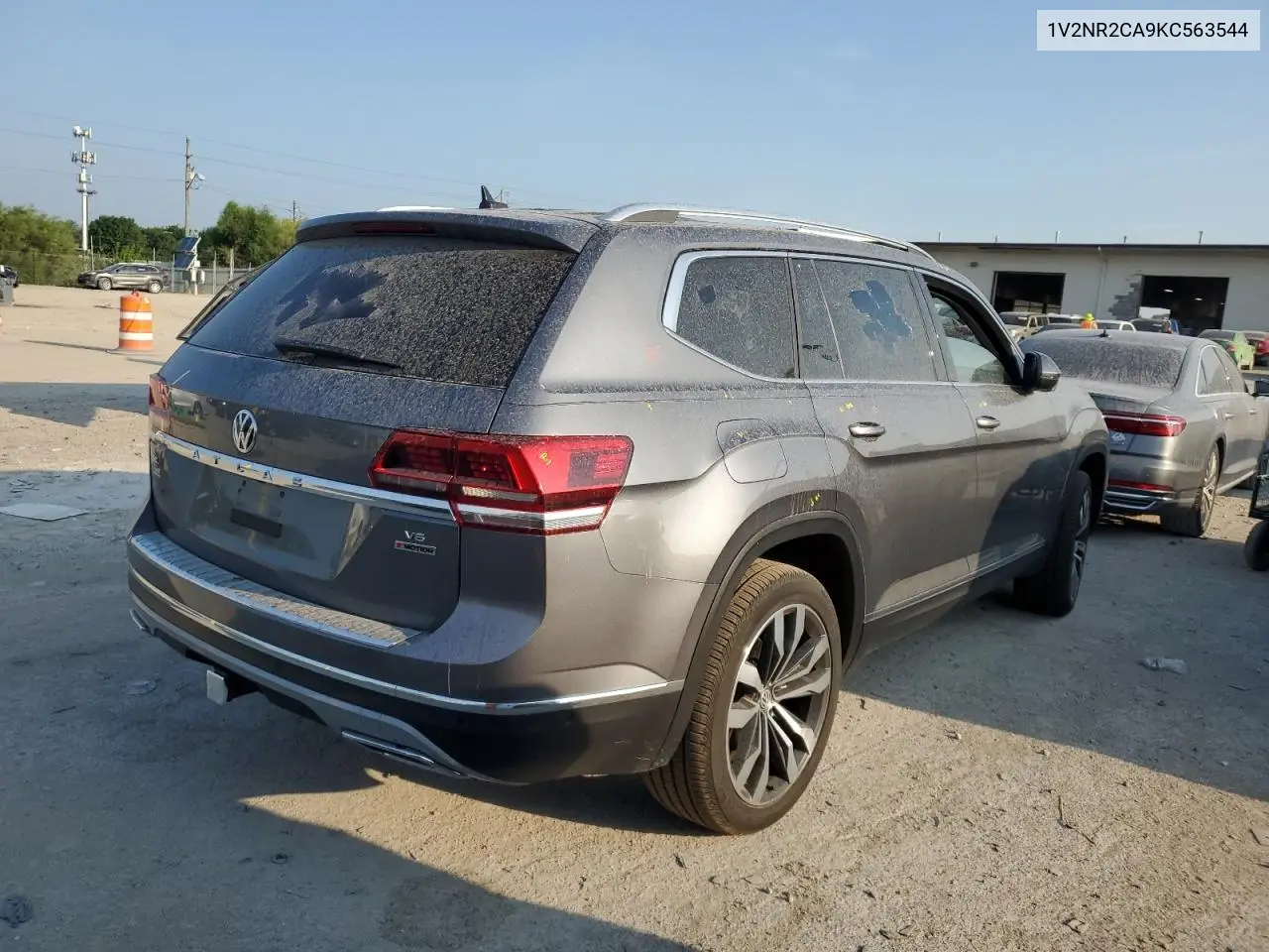 2019 Volkswagen Atlas Sel Premium VIN: 1V2NR2CA9KC563544 Lot: 61907995