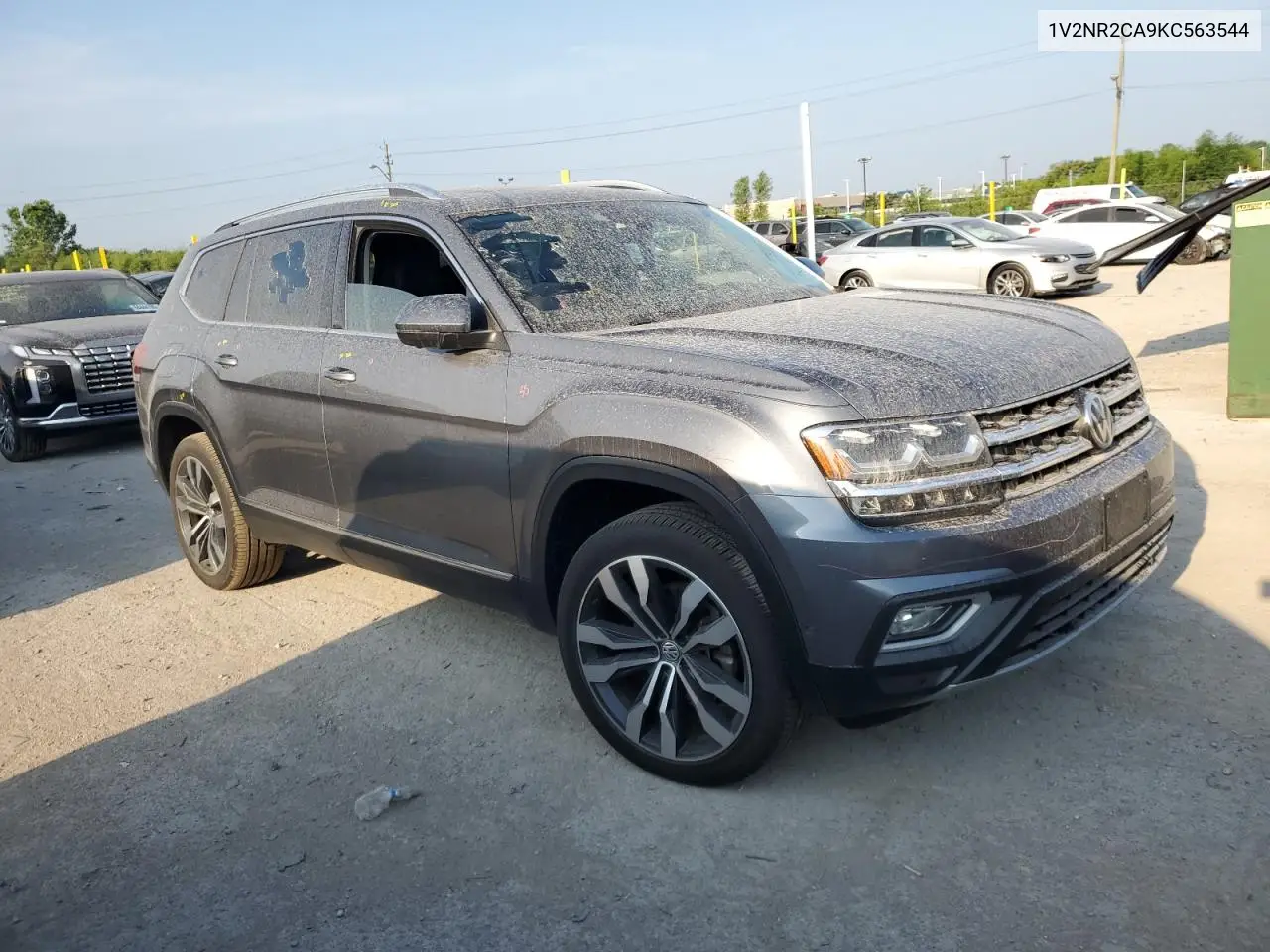 2019 Volkswagen Atlas Sel Premium VIN: 1V2NR2CA9KC563544 Lot: 61907995
