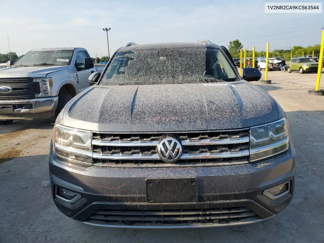 2019 Volkswagen Atlas Sel Premium VIN: 1V2NR2CA9KC563544 Lot: 61907995